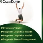 CalmEarth Organic Ashwagandha with Black Pepper Capsules (Withania somnifera & Piper nigrum) - Image 3