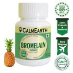 Bromelain Capsules capsules ayurvedic wellness supplement by CalmEarth