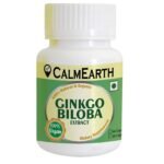 Ginkgo Biloba Extract Capsules capsules close-up view by CalmEarth