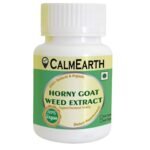 Horny Goat Weed Extract Capsules capsules close-up view by CalmEarth