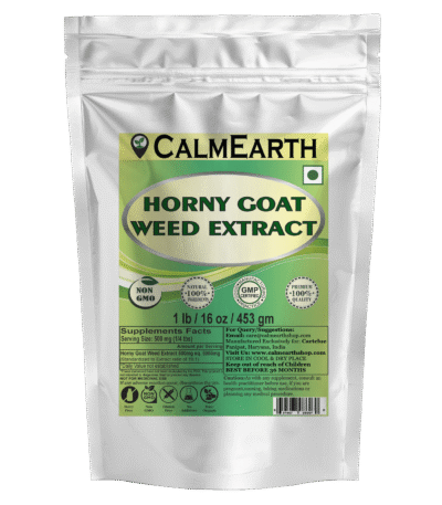 Horny Goat Weed Extract Powder powder organic herbal supplement by CalmEarth