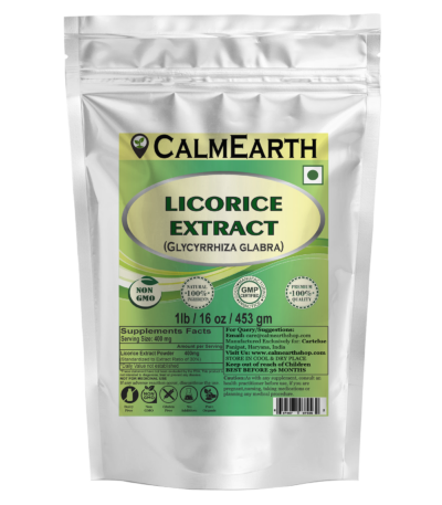 Licorice Extract Powder powder organic herbal supplement by CalmEarth