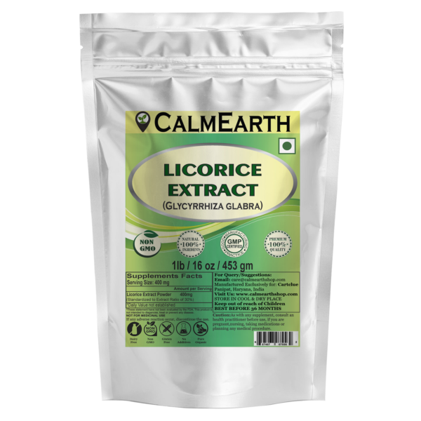 Licorice Extract Powder powder organic herbal supplement by CalmEarth