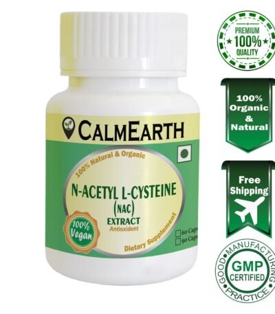 NAC Capsules capsules ayurvedic wellness supplement by CalmEarth