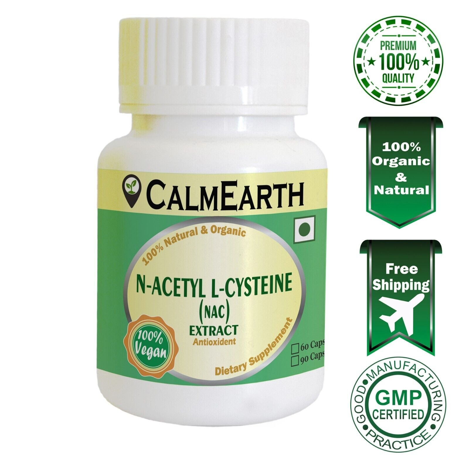 nac-capsules-calmearth NAC Capsules capsules ayurvedic wellness supplement by CalmEarth