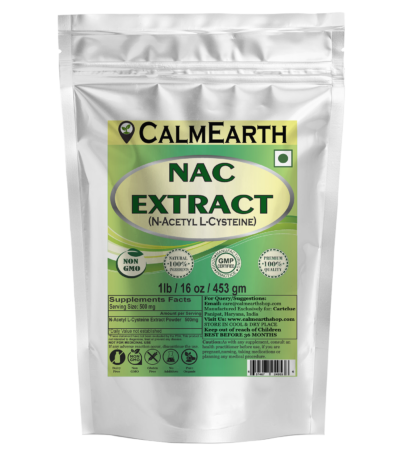 NAC Extract Powder powder organic herbal supplement by CalmEarth