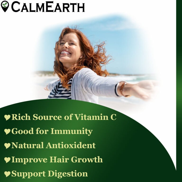 Organic Amla Powder powder natural herbal powder by CalmEarth