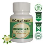 Organic Bhringraj Capsules capsules ayurvedic wellness supplement by CalmEarth