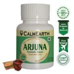 Organic Arjuna Capsules capsules ayurvedic wellness supplement by CalmEarth