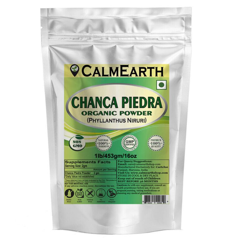 Organic Chanca Piedra Powder powder organic herbal supplement by CalmEarth