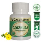 Organic Gokshura Capsules capsules ayurvedic wellness supplement by CalmEarth