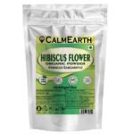 Organic Hibiscus Flower Powder powder organic herbal supplement by CalmEarth