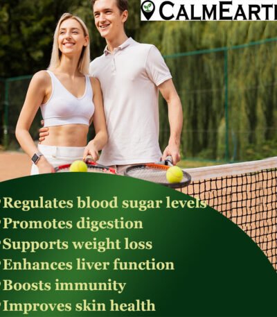 Organic Jamun Seed Powder powder natural herbal powder by CalmEarth