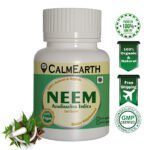 Organic Neem Capsules capsules ayurvedic wellness supplement by CalmEarth