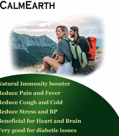 Organic Tulsi Powder powder natural herbal powder by CalmEarth