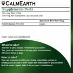 Organic Tulsi Powder powder ayurvedic wellness product by CalmEarth