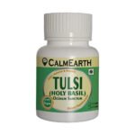 Tulsi Herbal Capsules capsules close-up view by CalmEarth