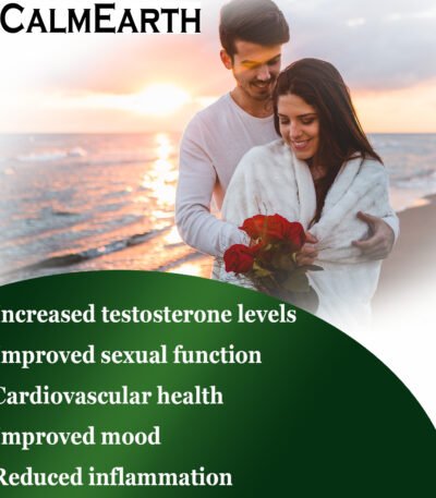 Tribulus Terrestris Extract Capsules capsules close-up view by CalmEarth