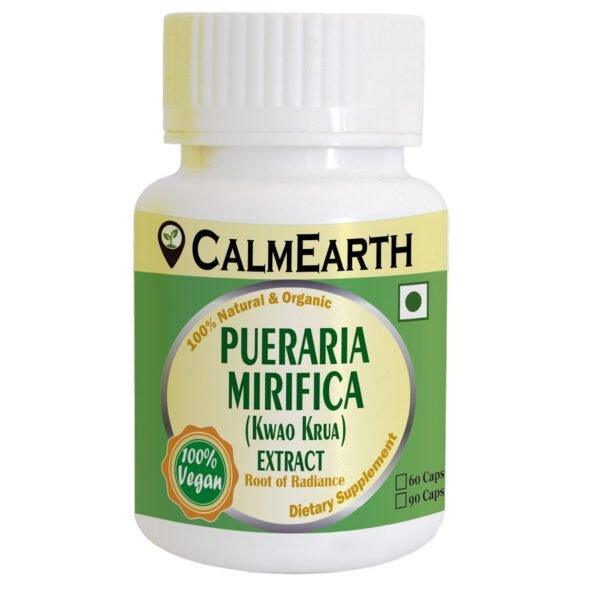 CalmEarth Pueraria Mirifica 10:1 Extract Capsules 500 mg