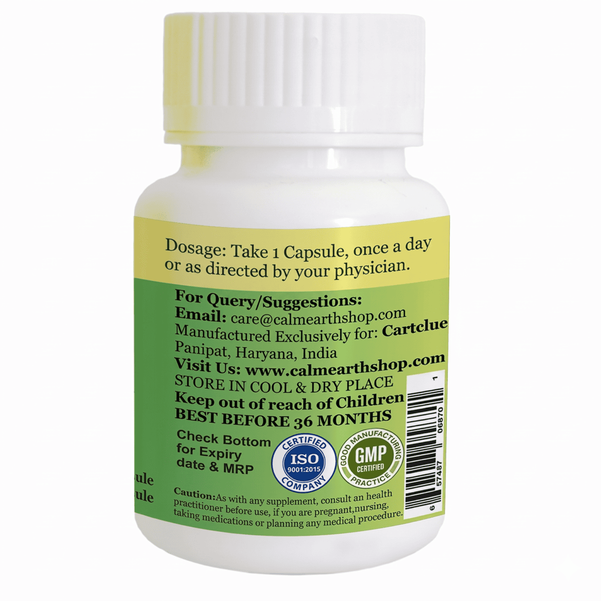 CalmEarth Damiana Extract Capsules – 10:1 (Turnera diffusa) - Image 7